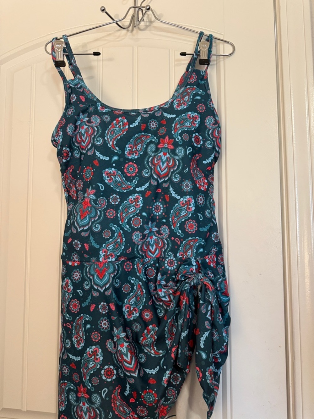 Eomenie Paisley One-Piece Sz L - Picture 3 of 11